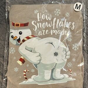 Bella Canvas Tan Snowman Graphic Tee